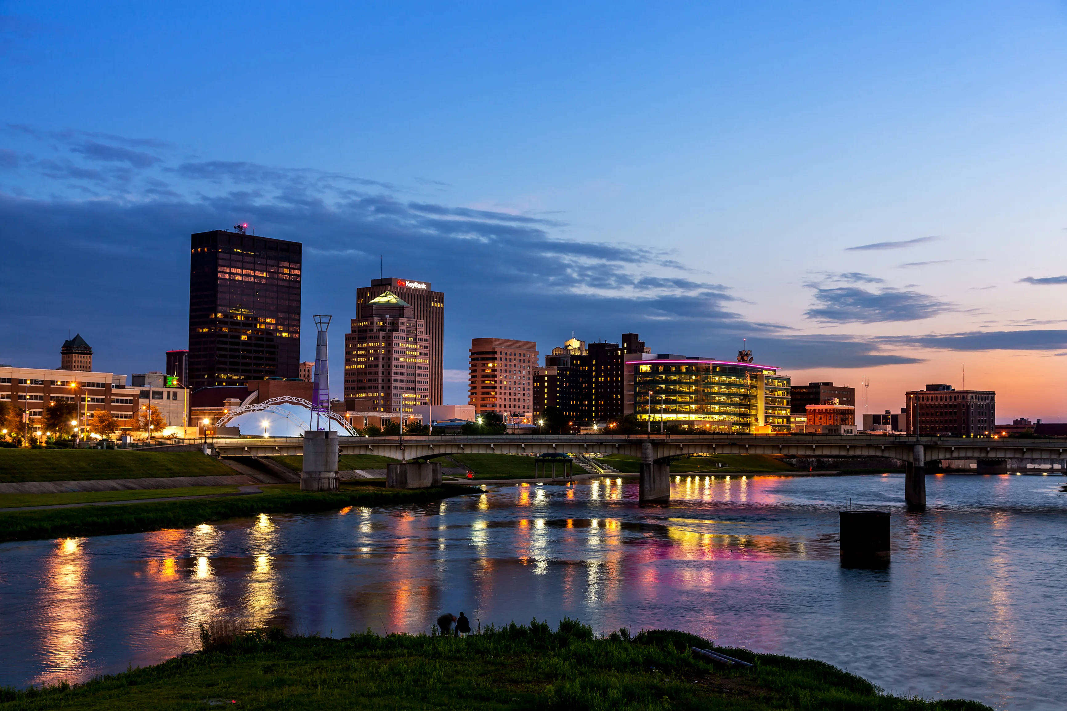 Downtown Dayton skyline